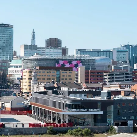 Maevela - Luxury Floor Penthouse - With Parking - 2 Bedroom New Build ✪ Centre, Digbeth ✓ With Huge Patio Sliding Doors - View - Rooftop Terrace - Ps4 & Smart Tv's *